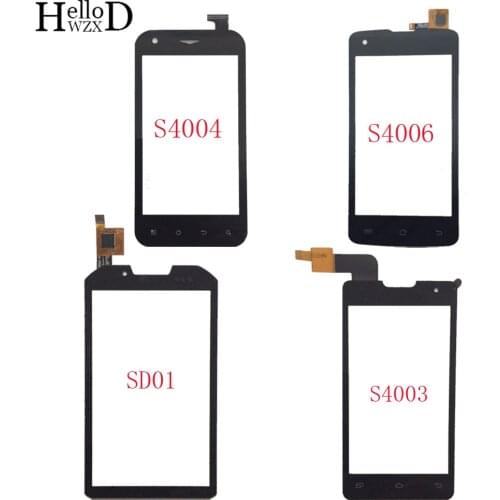 Mobile Touch Screen Panel For DNS SD01 S4003 S4004 S4006 Touch Screen Digitizer Panel TouchScreen Parts 3m Glue Wipes