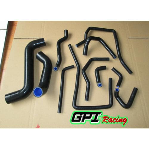 FOR Subaru Impreza WRX/STi GDA/GDB EJ207 02-07 silicone radiator&heater hose