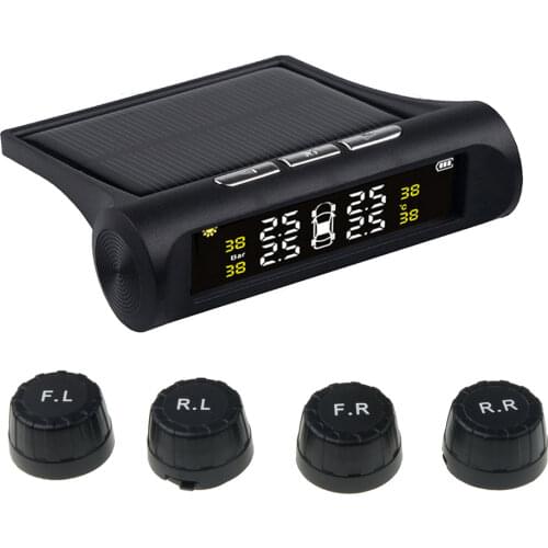 4 alarm function TPMS car tire pressure monitoring system auto wheel air pressure monitor tool sensor car tire pressure tester
