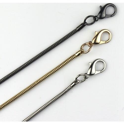 1.2m Replacement Metal Chain for Shoulder Bags Handle Crossbody Handbag Purse DIY Bag Strap Accessories Hardware