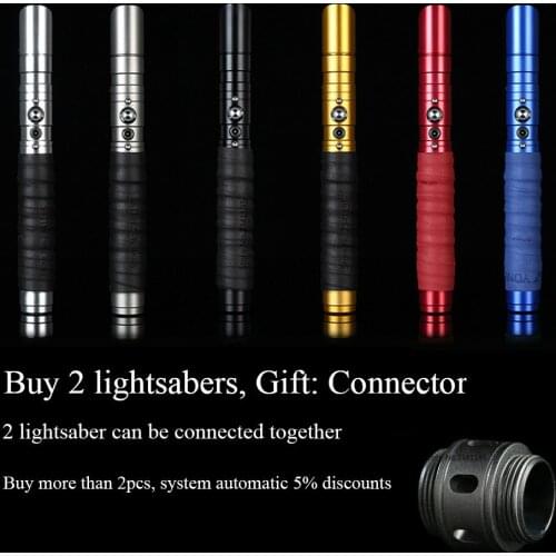 VIP Lightsaber Light RGB Saber Force FX Heavy Dueling Stick FOC Lock Up Metal Handle Sword Change Colour Gift Luminous Sword