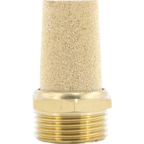 1PC BSL-M5/01/02/03/04/06 Brass Muffler Pneumatic Solenoid Valve Silencer Long Head Silencer