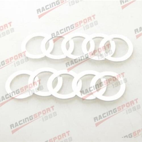 10 x Aluminum Washer AN6 ID14.5mm 9/16" AN -6 Washers for AN Adapter AD78003
