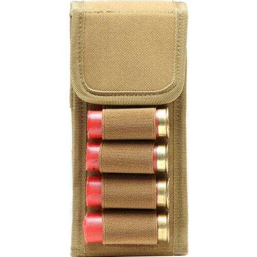 16-Hole Bullet Molle Pouch Anti-corrosion 12G Bullets Package Portable Hunting Shells CS Field Hunting Accessories Bags