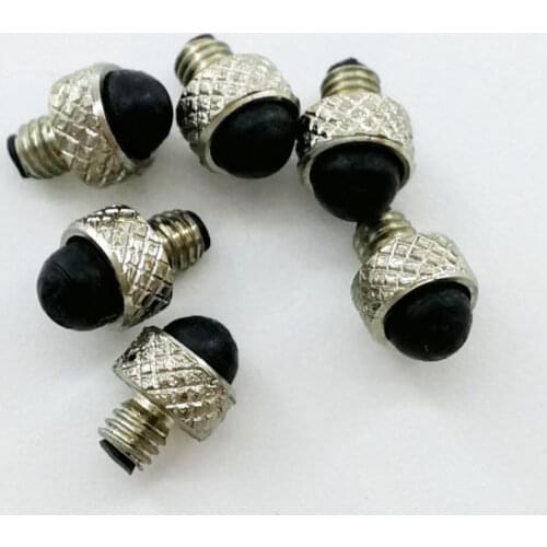 50pcs/lot 2.5mm or 3.0mm High-grade Replacement rubber and knurled screw Bumper for Scissors