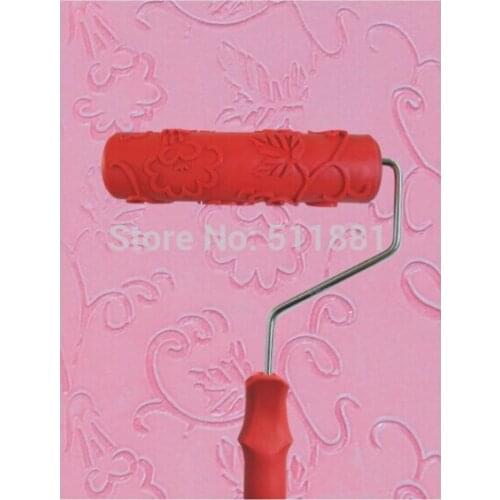 7'' NCCTEC Diatom ooze embossed tools FREE shipping 180mm rubber roller mould metal flash symphony paint art paint