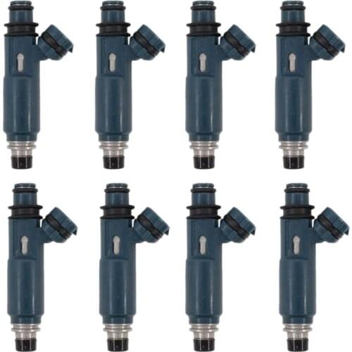 8Pcs Car Fuel Injector Nozzle for Lexus Toyota 4.7L V8 1998-2005 23250-50040