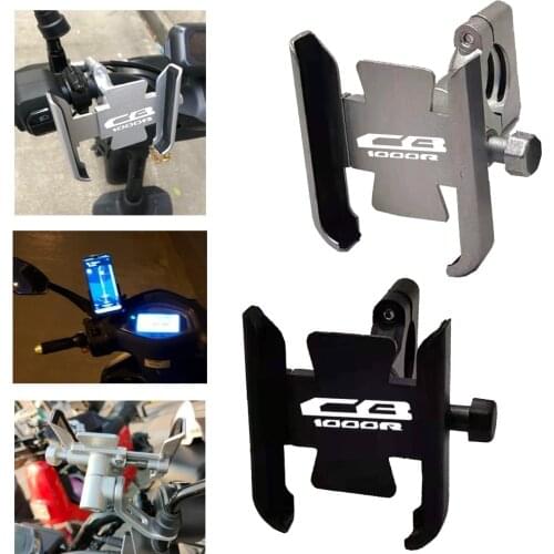 Motorcycle Accessories handlebar Mobile Phone Holder GPS stand bracket For HONDA CB1000R CB 1000R