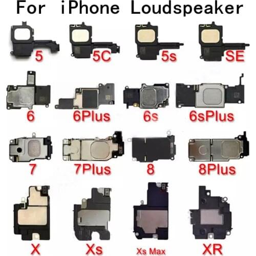 LoudSpeaker Flex For iPhone 5 5C 5S SE 6 6S 7 8 Plus Loud Sound Buzzer Ringer Speaker Flex Cable For iPhone X XR XS Max