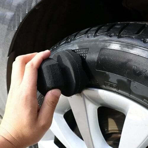 Car Waxing Sponge Polishing Care High Density Foam Sponge Car Beauty Products Tire Leather Cleaning Tools