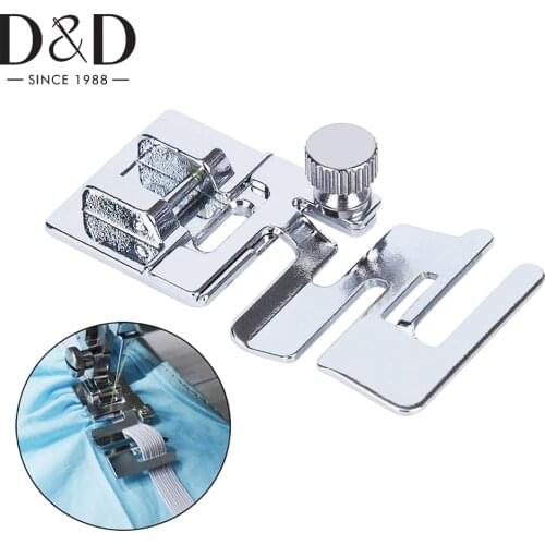 1pc Elastic Band Pressure Foot for Domestic Sewing Machine Foot Presser Universal Multifunction DIY Sewing Machine Tool