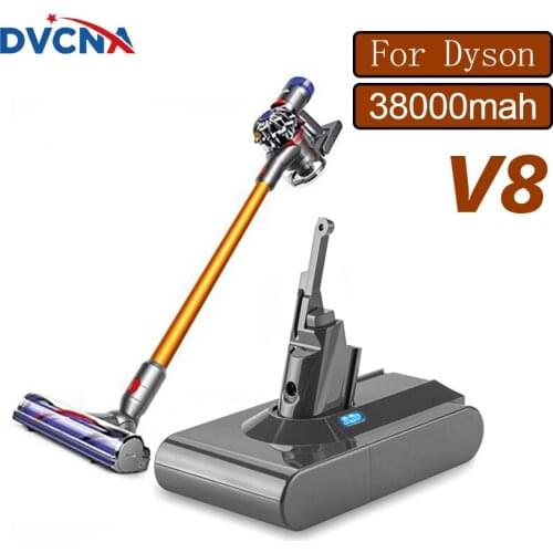 21.6V 38000mAh Battery For Dyson V8 Battery for Dyson V8 Absolute /Fluffy/Animal/ Li-ion Vacuum Cleaner rechargeable Battery