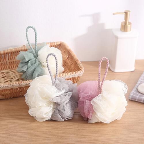 Fashion Bath Ball Bathsite Bath Tubs Cool Ball Bath Towel Scrubber Body Cleaning Mesh Shower Wash Sponge Product 11cm