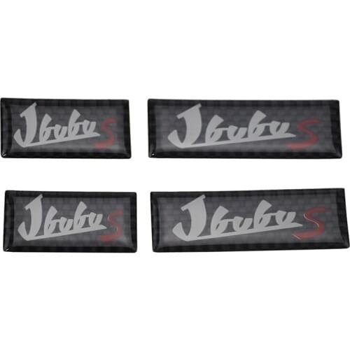 KODASKIN Motorcycle Stickers Raise 3D Emblem Carbon Decals for PGO JBUBU S