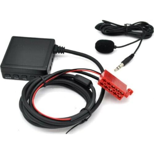 Hot Sale Newest ABS Plastic Bluetooth Adapter Handfree USB SD Aux For Mercedes W124 W140 W210 BE2210 BE1650 High Quality