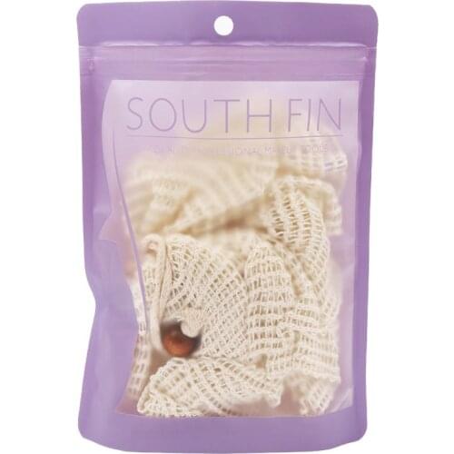 Durable Bath Ball Ramie Shower Mesh with Sling Body Scrubber Puff