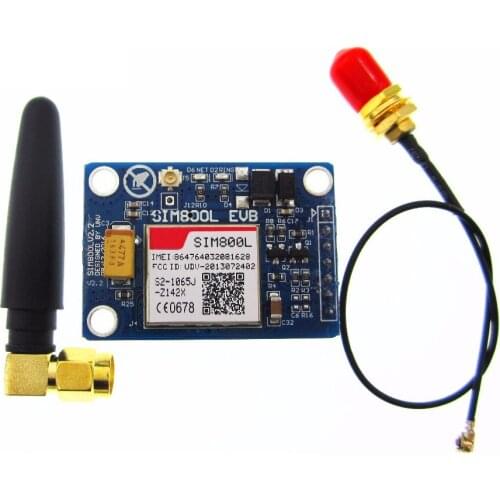 SIM800L V2.0 5V Wireless GSM GPRS MODULE Quad-Band W/ Antenna Cable Cap