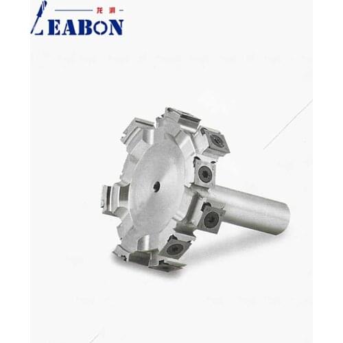 Spiral Milling Cutter T-type Helical Cutter Head Alloy Steel Aluminum Alloy Cutterhead Woodworking CNC Machines