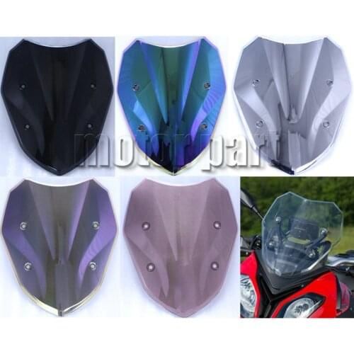 Motorcycle Windscreen Windshield Wind Screen For 2015 2016 2017 2018 BMW S1000XR K49 S 1000 XR Smoke Black Iridium 15 16 17 18