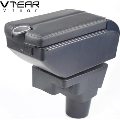 Vtear For Chevrolet Aveo Sonic Lova T250 Armrest Interior Center Console Storage Box Arm Rest Car-styling Decoration Accessories