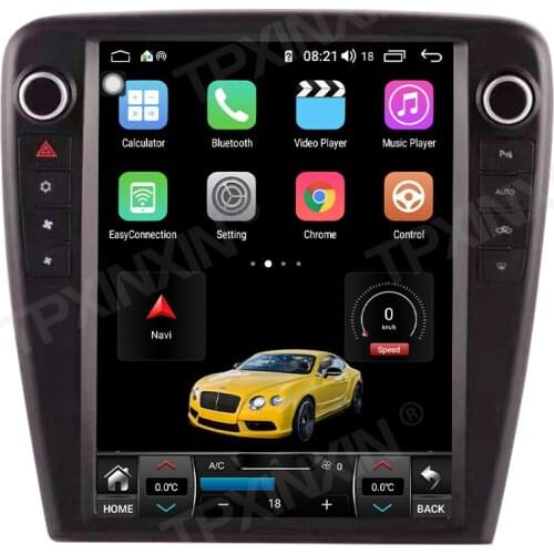 6+128G For Jaguar XJ XJL 2010-2018 Android12.1 Tesla Vertical Screen Stereo Radio Tape Recorder Multimedia player GPS navigation