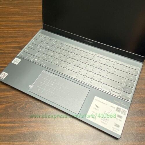 Clear TPU laptop Keyboard Cover Protector For Asus ZenBook 14 UX425JA UX425 UX 425 / Asus ZenBook 13 UX325JA UX325 UX 325 2020