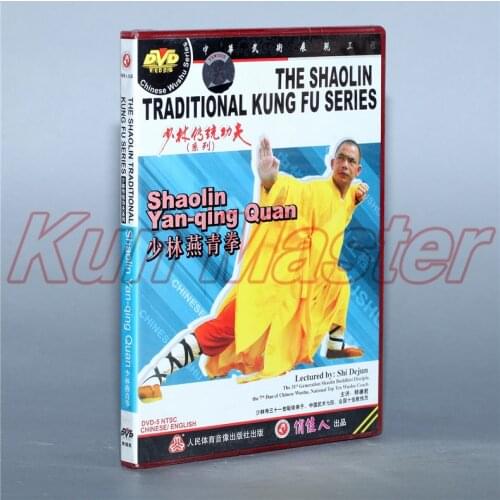 Disc DVD The Shaolin Traditinal Kung Fu Shaolin Yan Qing Quan English Subtitles