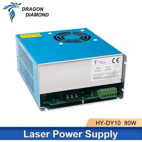 DY10 80W Co2 Laser Power Supply For Laser Engraver Engraving / Cutting Machine DY Series