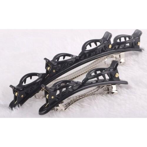 Double Bangs hair clip professional hair clip double bangs clip Korean style braided hair clip MPwell