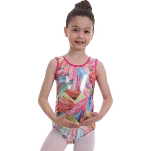 Gymnastics leotard metallic gymnastics clothes figure skating leotard sport biketard kids holographich dance biketard swimsuit