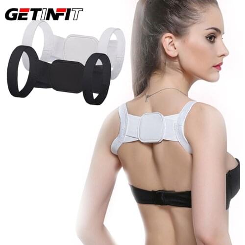 Getinfit Posture Corrector Back Support Shoulder Belt Rectify Straighten Correction Men Women Adult Children HealthCare Dropship