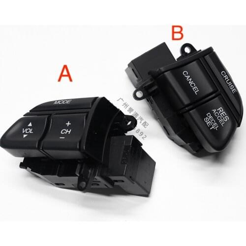 1pc for Honda 8th Accord Crosstour Odyssey multi-function steering wheelcruise audio control button switch