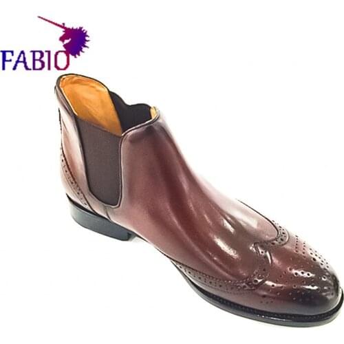 New fancy Personal Tailor genuine leather man shoes
