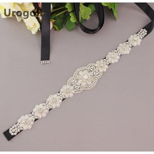 Trendy Wedding Sash Elegant Bridal Belts crystal Pearls Beaded Free Shipping High Quality Wedding Belts Girdle Lady Accessories