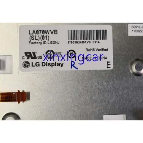 BRAND NEW AND ORIGINAL LA070WVB SL01 LA070WVB (SL)(01) display with touch screen for car DVD Navigation Player