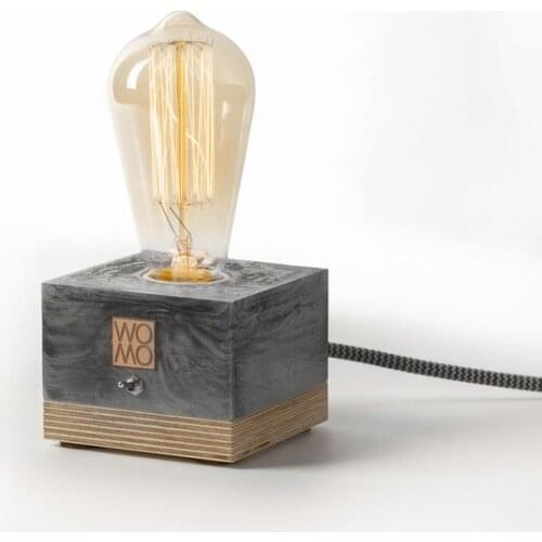 Modern New Womo Marble Textured Concrete Table lamp Desk lamp