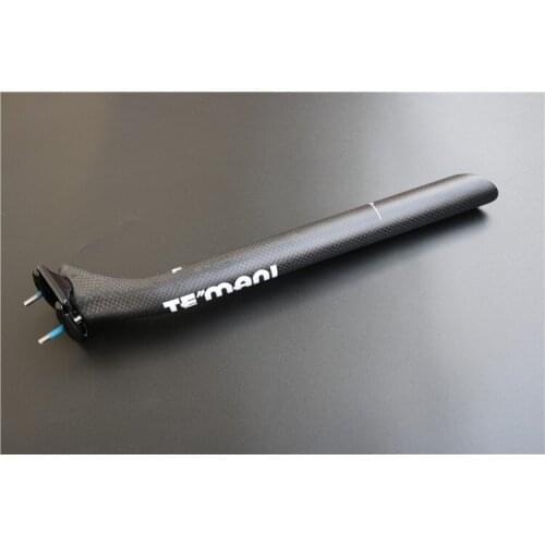 TEMANI bike full carbon seatpost Offset 25mm T500 3K 27.2/30.8/31.6MM 200g