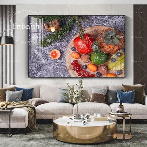 Embelish Fruits And Vegetables Modern Kitchen Home Decor HD Pictures For Living Room Wall Canvas Paintings Resturant Posters