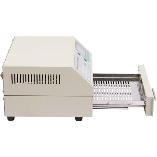 VEVOR 800W T962 Reflow Oven Windowed Drawer Heat Preservation SMD BGA Soldering