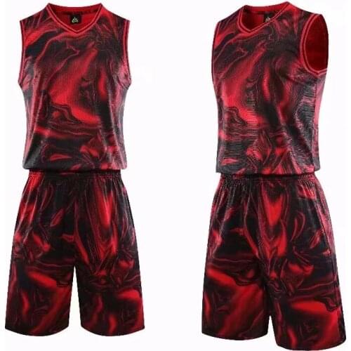 2019 men boys basketball training jersey set blank college throwback tracksuit breathable basketball jerseys uniforms customized