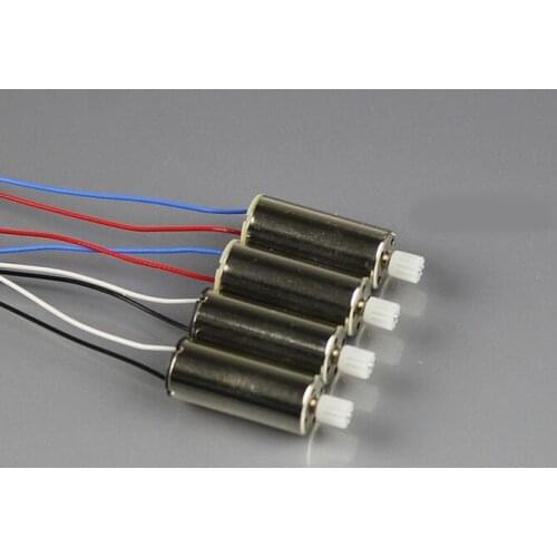 4PCS JXD 509W 509G 509V Spare Part Motor Engine A B Motors For RC Quadcopter Helicopter Drone Accessories Spare Parts