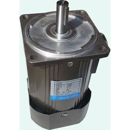 400W 1400RPM 2800RPM AC220V/380V Optical axis high speed AC asynchronous motor, fixed speed type, reversible