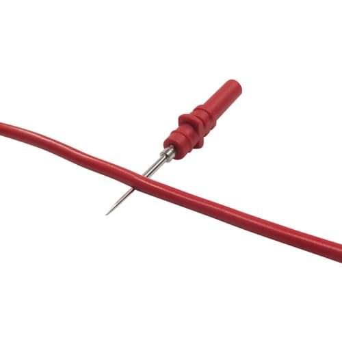 5pcs Insulation Piercing Needle Non-Destructive Pin Test Probes,4mm Banana Socket for Car Tester