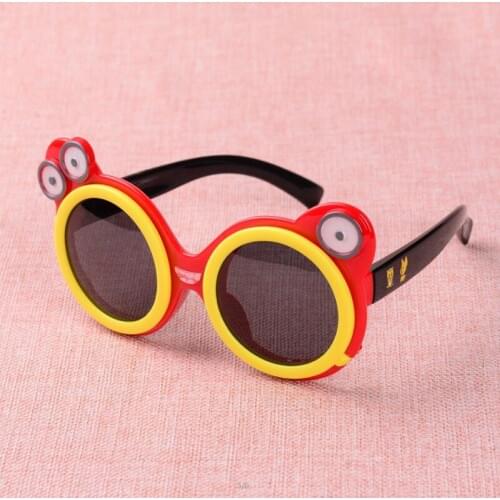 2019 Kids Sunglasses Polarized Girls Brand Round Children Glasses Boys UV400 Lens Baby Sun glasses Cute Eyewear Shades Goggles
