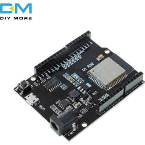 For Wemos D1 Mini For Arduino UNO R3 D1 R32 ESP32 WIFI Wireless Bluetooth Development Board CH340 4M Memory One