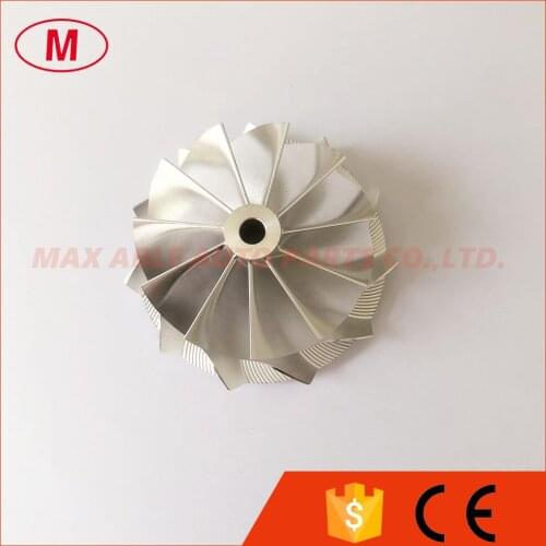 GT15-25 11+0 blades 49.50/59.48mm high performance turbocharger billet/milling/aluminum 2618 compressor wheel