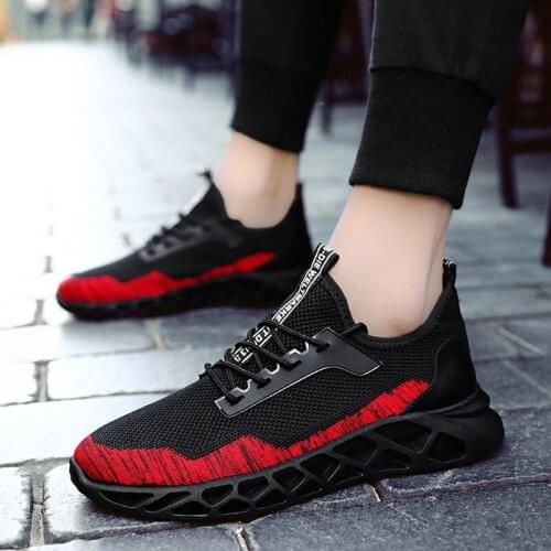 Mesh Platform Shoes Men Casual Shoes Non-slip Breathable Fashion Sneakers Mens Vulcanize Shoes Lightweight Men Running Shoes