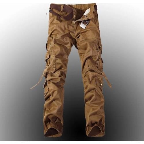 Pantalon Homme Joggers Men Pants 2020 Men Military Tactical Pants Loose Comfortable Cargo Pants Men