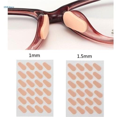 12Pcs Soft Foam Nose Pads Self Adhesive Eyeglass EVA Nose Pads Anti-Slip Glasses No Makeup Nose Pads Eyeglasses Nosepads