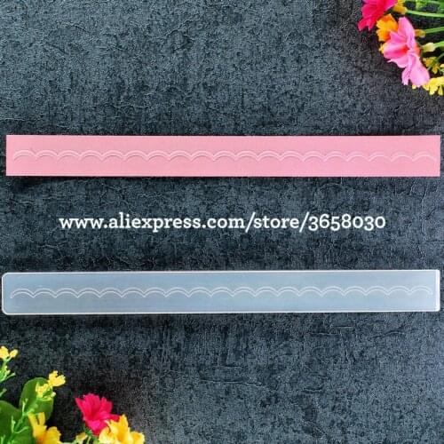 Arch String Plastic Embossing Folder For Scrapbook DIY Album Card Tool Plastic Template 21.8x2.1cm 8101439